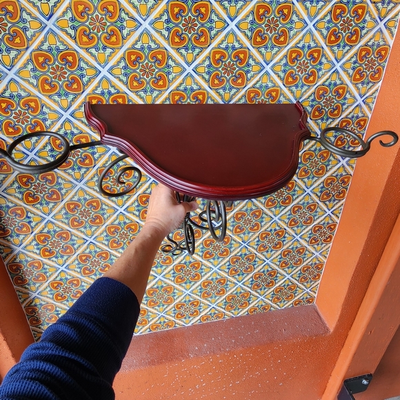 Wall shelf candle holder - Picture 6 of 16